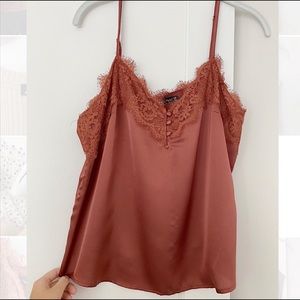 Abercrombie & Fitch Laced Tank Top